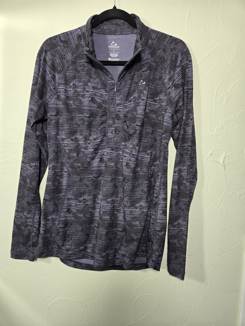 Paradox Performance Women's Long-Sleeve Quarter-Zip Pullover - Charcoal.